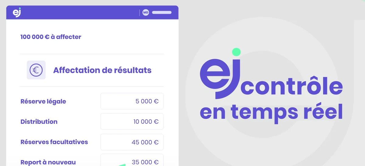 Affectation de résultats contrôlée en temps réel